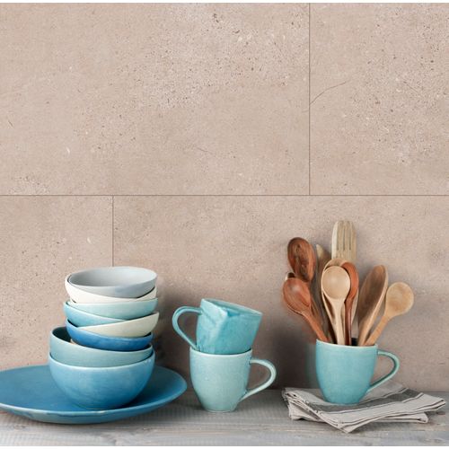 Grosfillex Wandpaneel Gx Wall+ Pvc Cream Slate 30x60cm