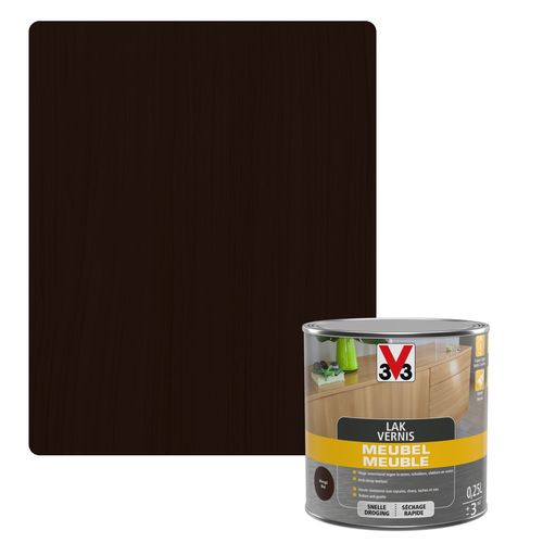 V33 Lak Meubel Deco Wengé Mat 0,25l