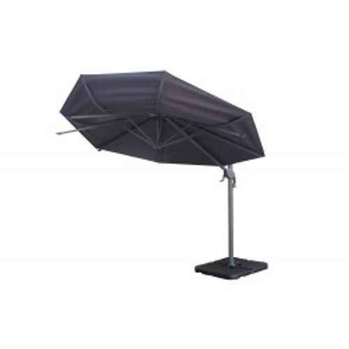 Easywind zweefparasol windbestendig Ø3m Belveo Zonda grijs
