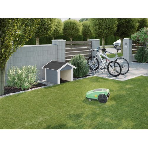 Weka garage 367 GR1 voor robotgrasmaaier grijs 67x75cm