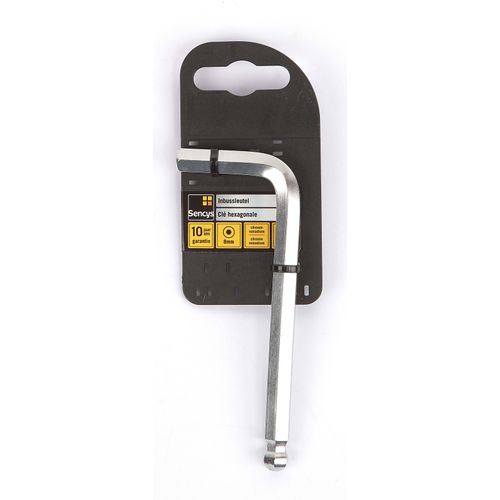 Sencys inbussleutel met kogelkop 8mm