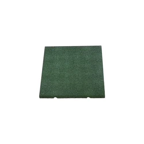 Decor rubberen tegel groen 40x40x2,5cm