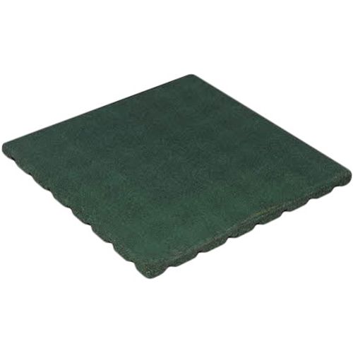 Decor rubberen tegel groen 50 x 50cm