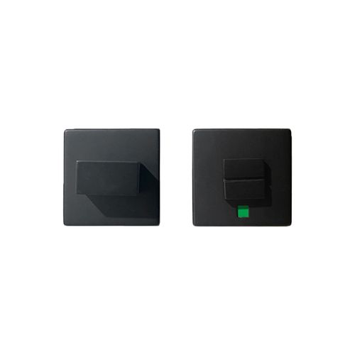 Avenue W.c Garnituur Vierkant Pvd Gun Metal